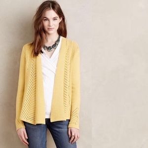 Anthropologie Rosie Neira Pointelle Cardigan